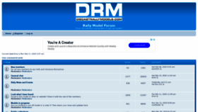What Diecastrallymodels.com website looked like in 2020 (4 years ago)