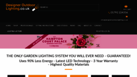 What Designeroutdoorlighting.co.uk website looked like in 2020 (4 years ago)
