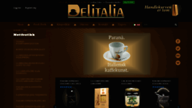 What Delitalia.no website looked like in 2020 (4 years ago)