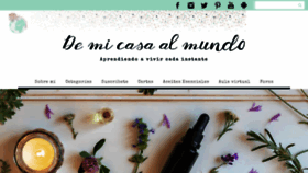 What Demicasaalmundo.com website looked like in 2020 (4 years ago)
