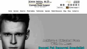 What Drmesa.com website looked like in 2020 (4 years ago)