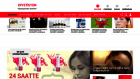 What Diyetisyenelif.com website looked like in 2020 (4 years ago)