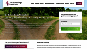 What Descheidingsmediator.nl website looked like in 2020 (4 years ago)