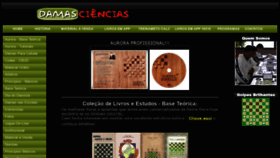 What Damasciencias.com.br website looked like in 2020 (4 years ago)