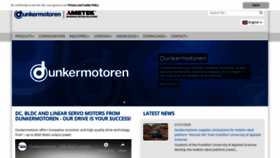 What Dunkermotoren.com website looked like in 2020 (5 years ago)