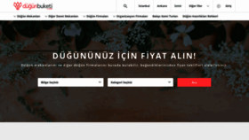 What Dugunbuketi.com website looked like in 2020 (4 years ago)