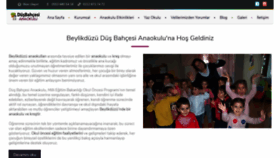 What Dusbahcesianaokulu.com website looked like in 2020 (4 years ago)