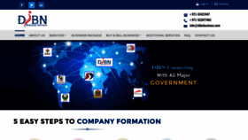 What Dibnbusiness.com website looked like in 2020 (4 years ago)