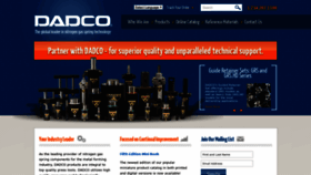 What Dadco.net website looked like in 2020 (4 years ago)
