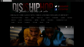 What Disishiphop.com website looked like in 2020 (4 years ago)