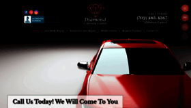 What Diamondcollisionlv.com website looked like in 2020 (4 years ago)