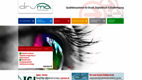 What Druma.at website looked like in 2020 (5 years ago)