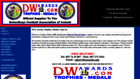 What Dwawards.com website looked like in 2020 (4 years ago)