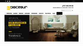What Discesur.es website looked like in 2020 (6 years ago)