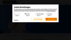 What Discotel.de website looked like in 2020 (4 years ago)