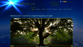 What Deannehampton.com website looked like in 2020 (4 years ago)