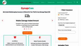 What Dymaje.com website looked like in 2020 (4 years ago)