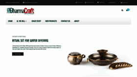 What Dharmacraft.shop website looked like in 2020 (4 years ago)