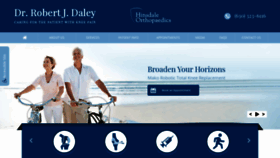 What Daleymd.com website looked like in 2020 (4 years ago)