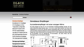 What Dl4cs.de website looked like in 2020 (4 years ago)