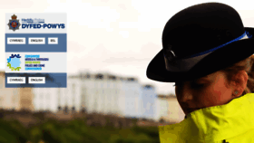 What Dyfed-powys.police.uk website looked like in 2020 (4 years ago)