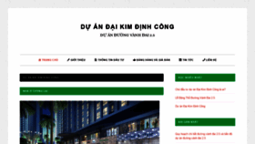 What Duandaikimdinhcongmorong.com website looked like in 2020 (4 years ago)