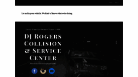 What Djrogerscollisionandservicecenter.com website looked like in 2020 (4 years ago)