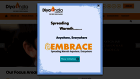 What Diyaindia.org website looked like in 2020 (4 years ago)