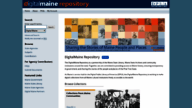 What Digitalmaine.com website looked like in 2020 (4 years ago)