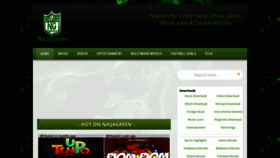 What Download.naijagreentv.com website looked like in 2020 (4 years ago)