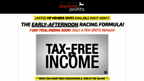 What Daytimeprofits.com website looked like in 2020 (5 years ago)