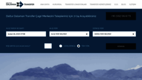 What Dalamantransferci.com website looked like in 2020 (4 years ago)