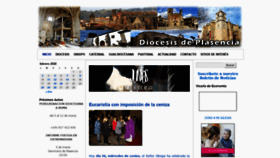What Diocesisplasencia.org website looked like in 2020 (4 years ago)
