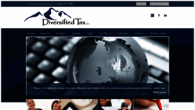 What Diversifiedtax.com website looked like in 2020 (4 years ago)
