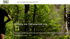 What Drivtrening.no website looked like in 2020 (4 years ago)