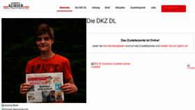 What Dkzdl.de website looked like in 2020 (4 years ago)