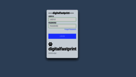 What Digitalfastprint.in website looked like in 2020 (4 years ago)
