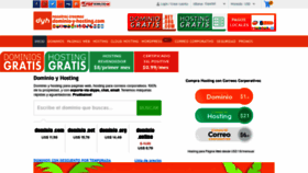 What Dominio-y-hosting.com website looked like in 2020 (4 years ago)