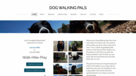 What Dogwalkingpals.com website looked like in 2020 (4 years ago)