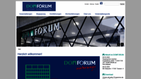 What Domforum.de website looked like in 2020 (4 years ago)