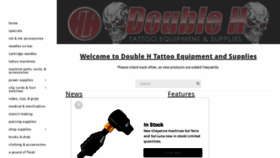What Doublehtattoo.com website looked like in 2020 (4 years ago)