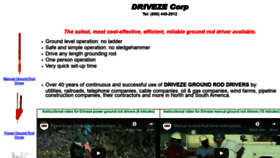 What Drivezecorp.com website looked like in 2020 (4 years ago)