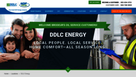 What Ddlcenergy.com website looked like in 2020 (4 years ago)