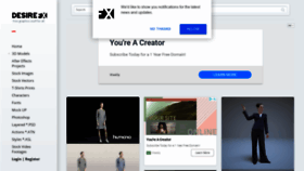 What Desirefx.me website looked like in 2020 (4 years ago)