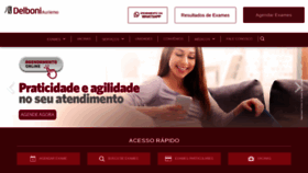 What Delboniauriemo.com.br website looked like in 2020 (4 years ago)