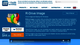 What Drive-image.com website looked like in 2020 (4 years ago)