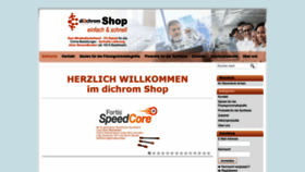 What Dichrom-shop.com website looked like in 2020 (4 years ago)