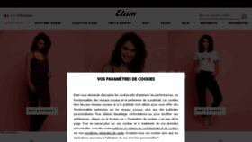 What Defile-etam.com website looked like in 2020 (4 years ago)