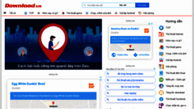 What Download.vn website looked like in 2020 (5 years ago)