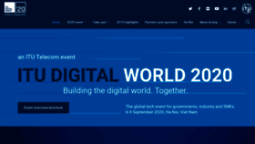 What Digital-world.itu.int website looked like in 2020 (4 years ago)